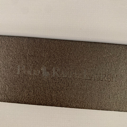 POLO by RALPH LAUREN Waist Size M Black Leather Belt
