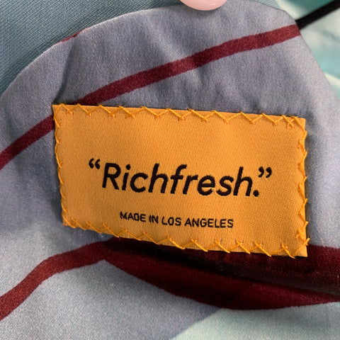 RICHFRESH Size 40 Green Wool Notch Lapel Suit