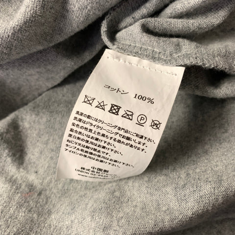 ADVISORY BOARD CRYSTALS Size M Grey Green Letters Cotton Crew Neck T shirt
