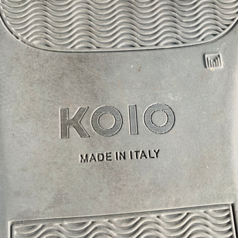 KOIO Size 12 Grey Suede Low Top Rubber Sole Sneakers