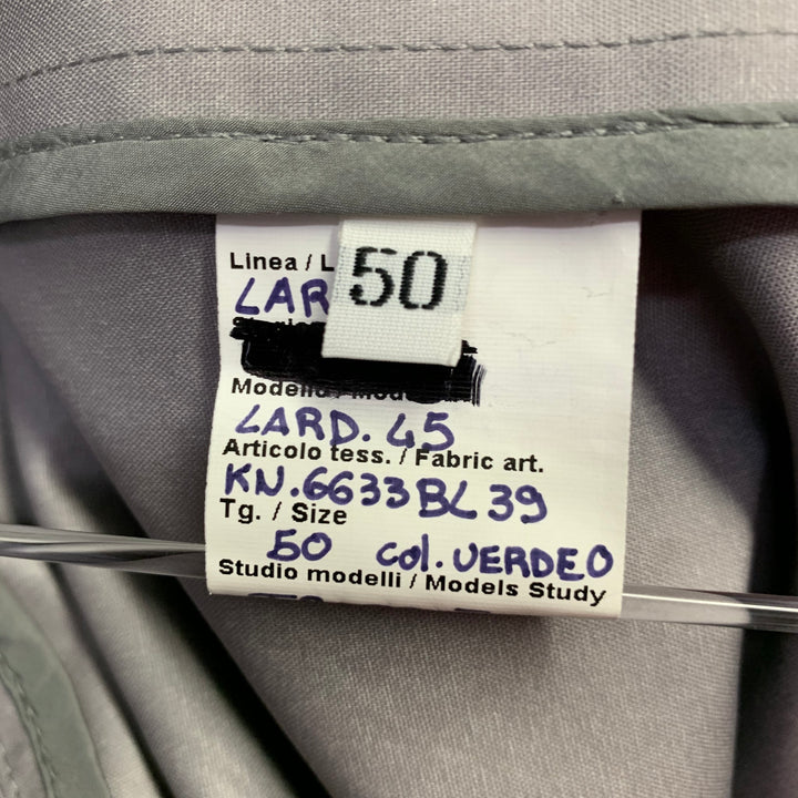 LARDINI Size 40 Green Double Breasted Jacket