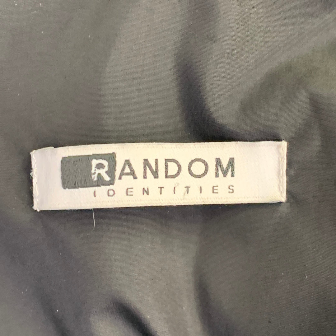 RANDOM IDENTITIES Size L Duvet Puffer Black Polyester Oversized Padded Jacket