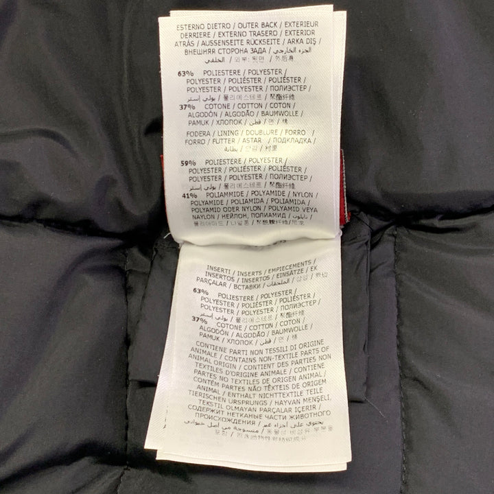 MONCLER by GIAMBATTISTA VALLI Size XS Cathy Navy Faux Fur Zip Pockets Coat