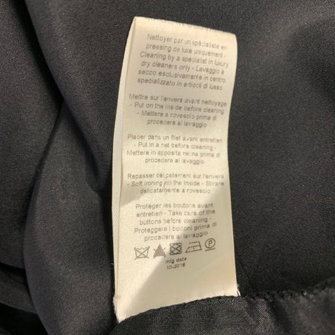 Robe fourreau LANVIN taille 4 en mélange d'acétate noir