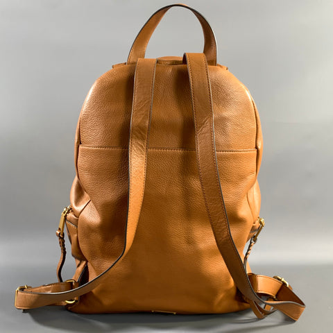 REBECCA MINKOFF Brown Leather Backpack