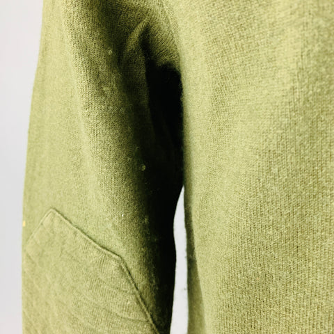 RRL by RALPH LAUREN  Size L Green Quilted Cotton Wool Jacket