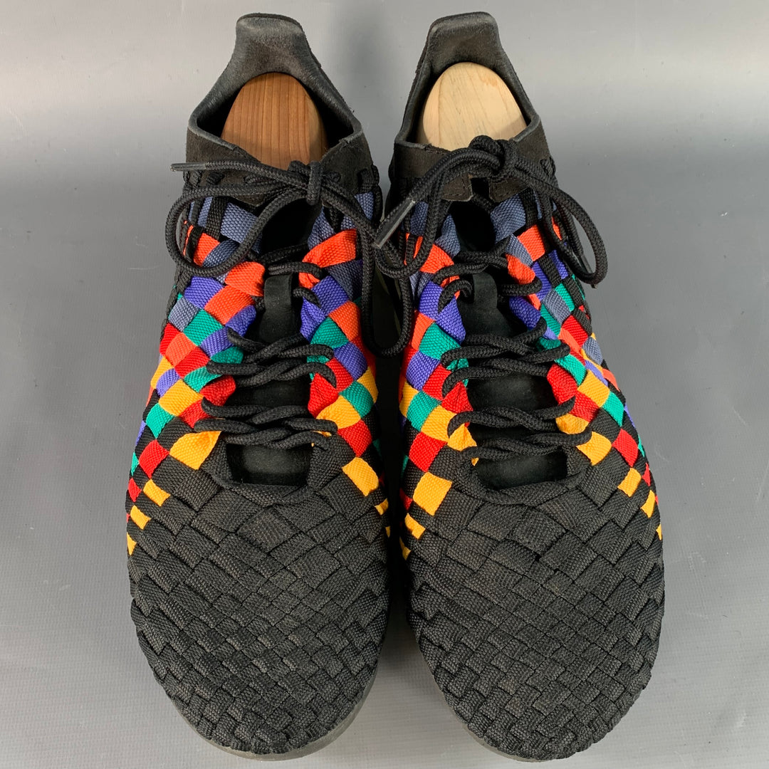 NIKE 2018 Size 11 VaporMax Inneva Rainbow Black Multi Color 