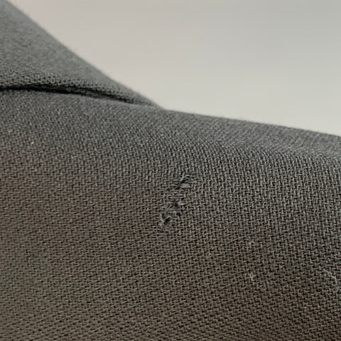 GIORGIO ARMANI Size 14 Black Wool Single Breasted Jacket Blazer