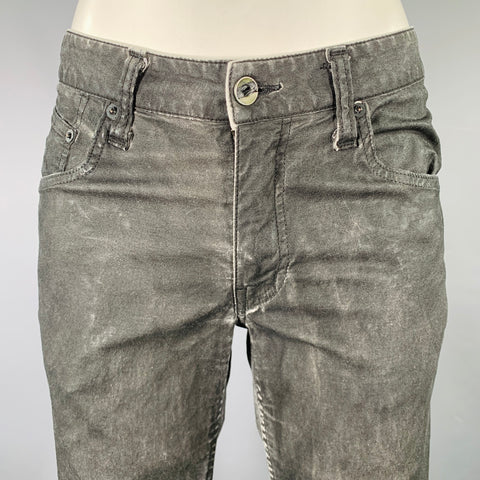 L.G.B Size 29 Grey Charcoal Distressed Cotton Blend Casual Pants