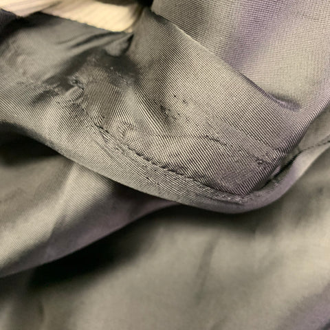 DRIES VAN NOTEN Size 36 Black Twill Double Breasted Jacket
