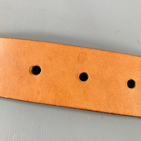 FULLUM&HOLT Size 36 Navy Tan Woven Canvas Belt