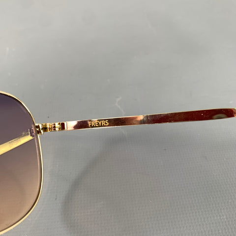 FREYRS Gold Brown 1149-6 Tortoiseshell Sunglasses