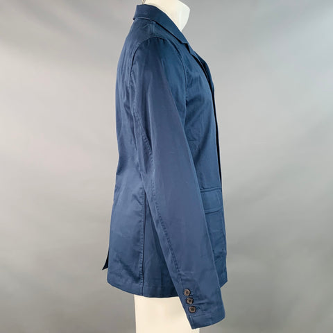 TAYLOR STITCH Size 40 Gibson Navy Cotton Blend Chore Jacket