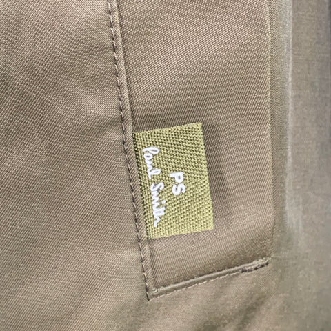 PS by PAUL SMITH Size M Green Olive Cotton Nylon Hooded Windbreaker Jacket