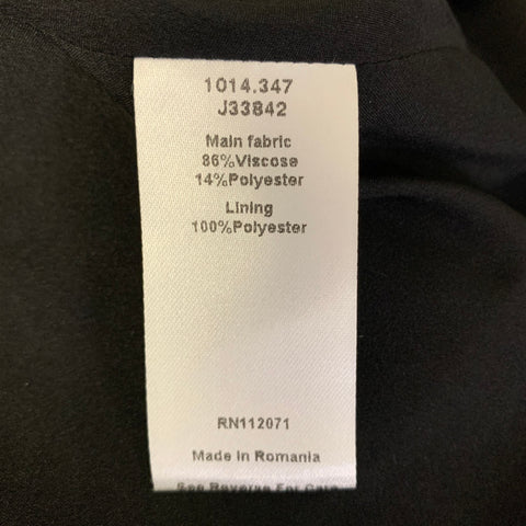 JIGSAW Size 6 Rust Metallic Viscose Blend Dress Top