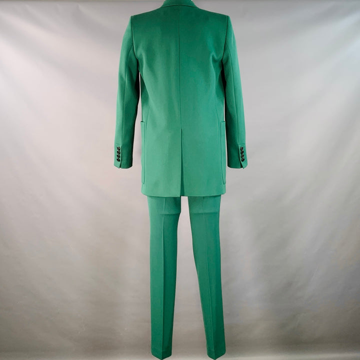 AMI by ALEXANDRE MATTIUSSI Size 38 Green Wool Notch Lapel Suit
