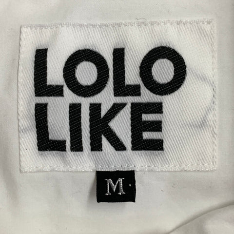 LOLO LIKE Pull Col Club Coton Blanc Taille M