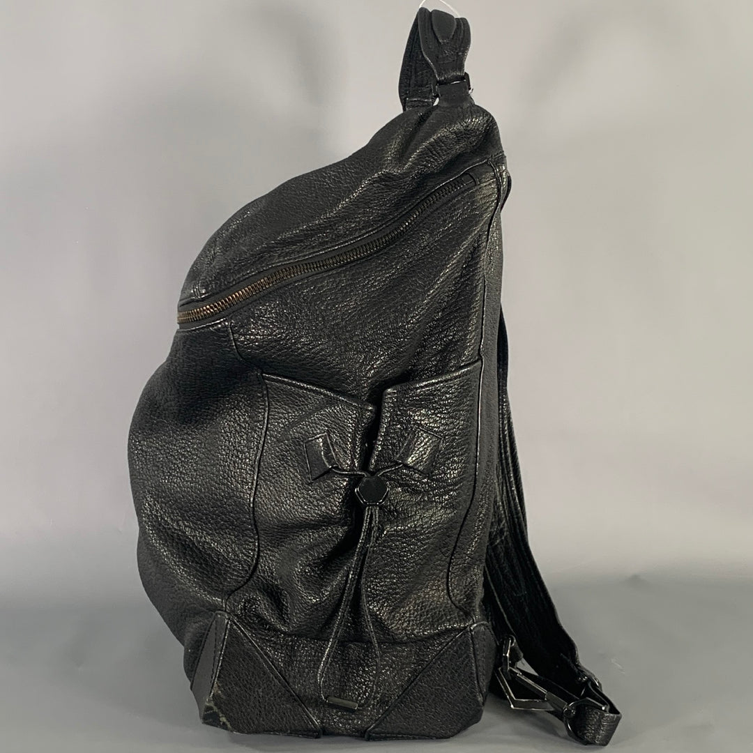 ALEXANDER WANG Black Leather Backpack