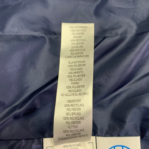 PATAGONIA Size XL Navy Quilted Polyester Zip Pockets Vest