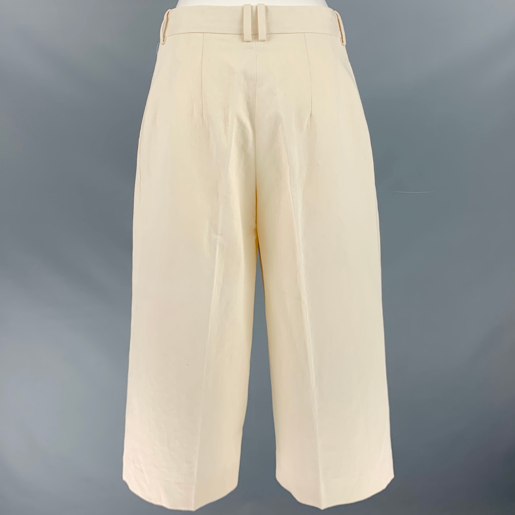 パンツ [THE ROW] Cotton valerio pants Valerio Pant Green in Cotton – The Row