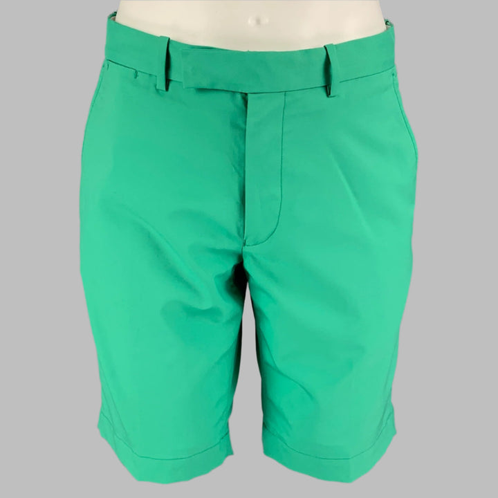 RLX by RALPH LAUREN Size 30 Green Polyester Zip Fly Shorts