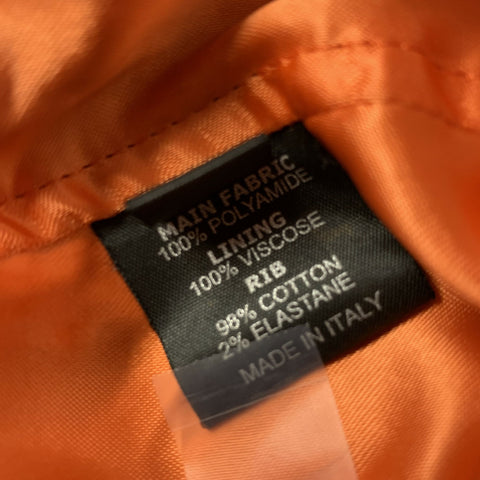 VETEMENTS Size S Black Polyamide Bomber Jacket