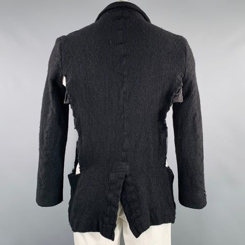 COMME des GARCONS 2022 Size L Black Wool Blend Jacket