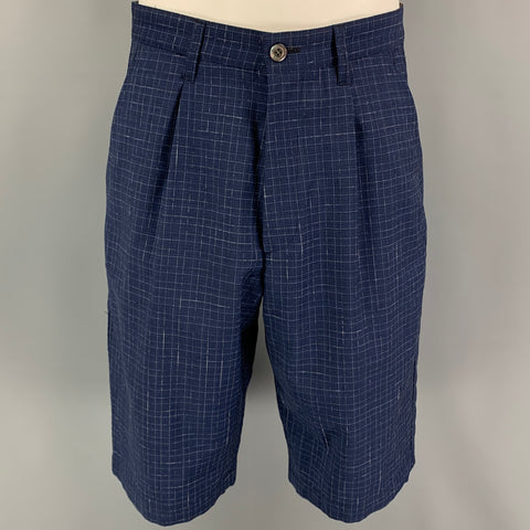 JUNYA WATANABE SS19 Size M Blue Yellow Grosgrain Utility Vest Shorts 3PC Set
