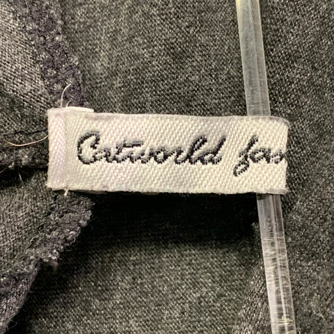 CATWORLD Size S Grey Hoodie Casual Top
