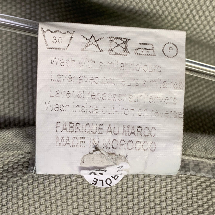 EMILE LAFAURIE Size XXL Braque Grey Cotton Chore Coat