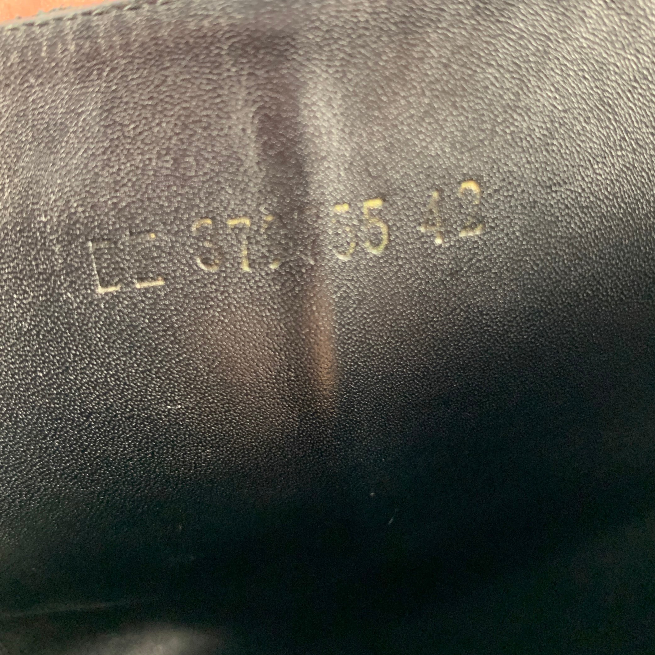 SAINT LAURENT Size 9 Black Leather Harness Boots – Sui