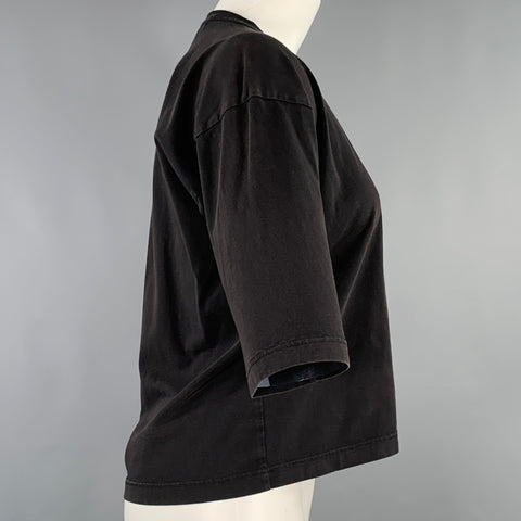 COMME des GARCONS Size M Black Cotton Short Sleeve T-Shirt
