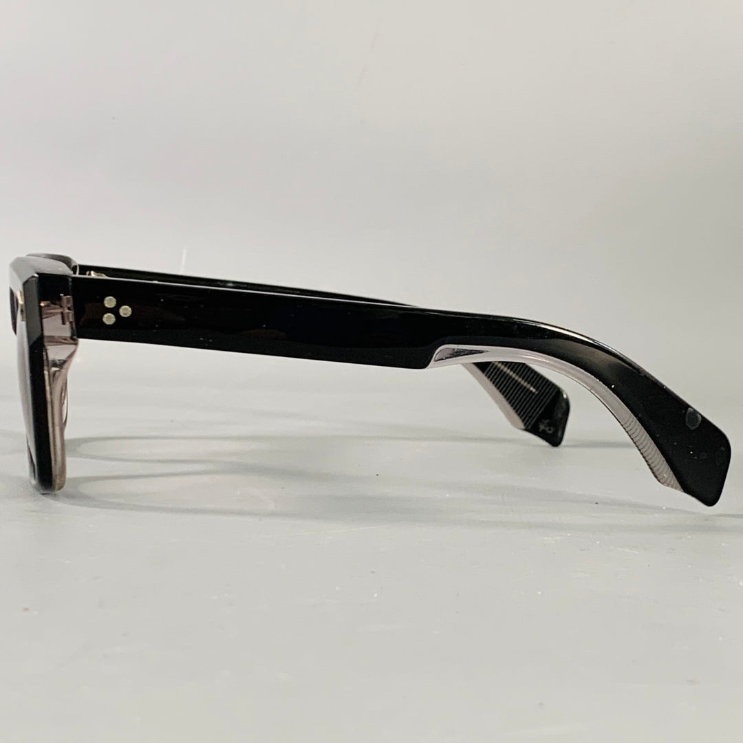 JACQUES MARIE MAGE Torino Black Acetate Eyewear Frames