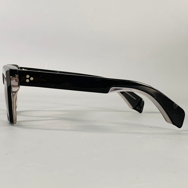 JACQUES MARIE MAGE Torino Black Acetate Eyewear Frames