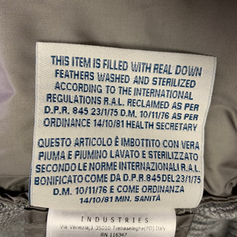 MONCLER Size XL Grey Knit Wool Acrylic Hooded Jacket