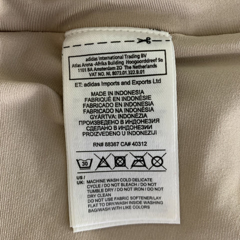 STELLA McCARTNEY Size XS Tan Nylon Spandex Runner Shorts