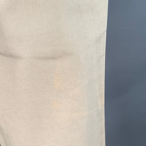 TOM FORD Size 30 Grey Taupe Twill Cotton Tapered Casual Pants