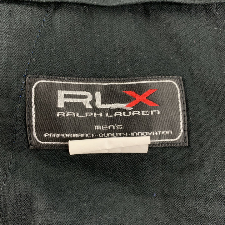 RLX by RALPH LAUREN Size 32 Royal Blue Polyester Flat Front Shorts