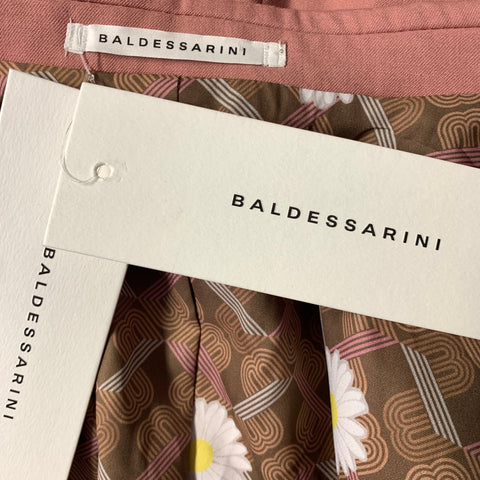 BALDESSARINI Pink Wool Double Breasted Suit