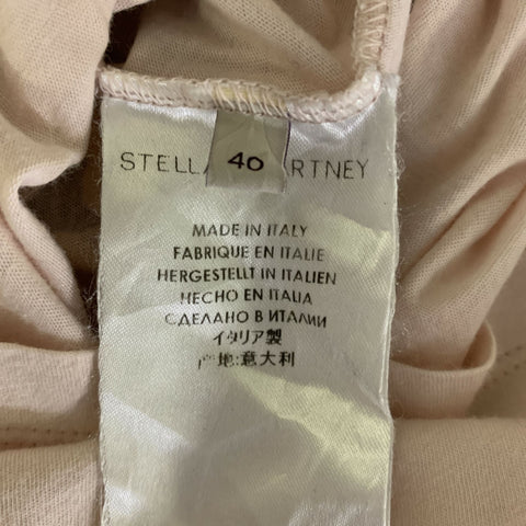 STELLA McCARTNEY Size 4 Pink Floral T Shirt Shirt