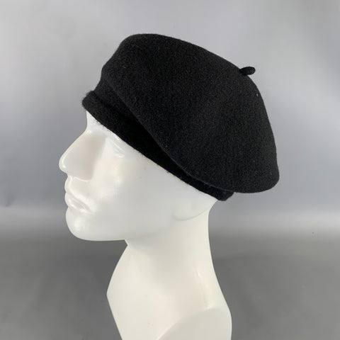 RALPH LAUREN Black Wool Hats