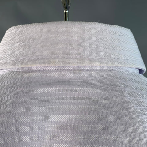BOSS by HUGO BOSS Size XXL Purple Lavender Stripe Cotton Long Sleeve Shirt