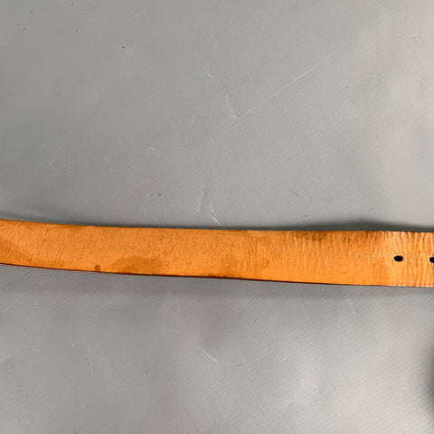 MARTIN DINGMAN Size 42 Tan Leather Belt
