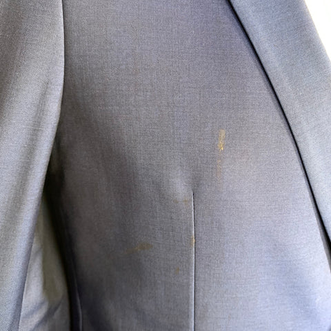 PS by PAUL SMITH Chest Size 42 Blue Wool Mohair Notch Lapel Sport Coat