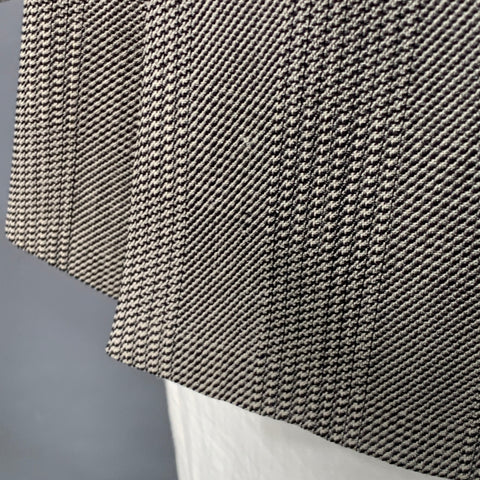 ARMANI COLLEZIONI Size 42 Black White Glenplaid Wool Blend Sport Coat