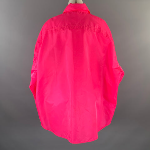 THE FRANKIE SHOP Size XS/S Pink Polyester Shirt Jacket