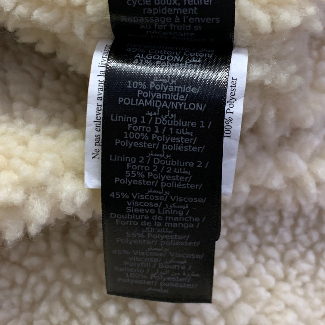 JOHN VARVATOS STAR USA Size M Brown Cotton Blend Hooded Coat