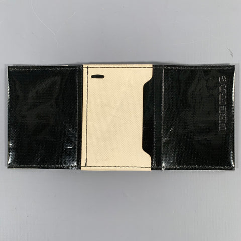 FREITAG Black White Acetate Card Case Wallet
