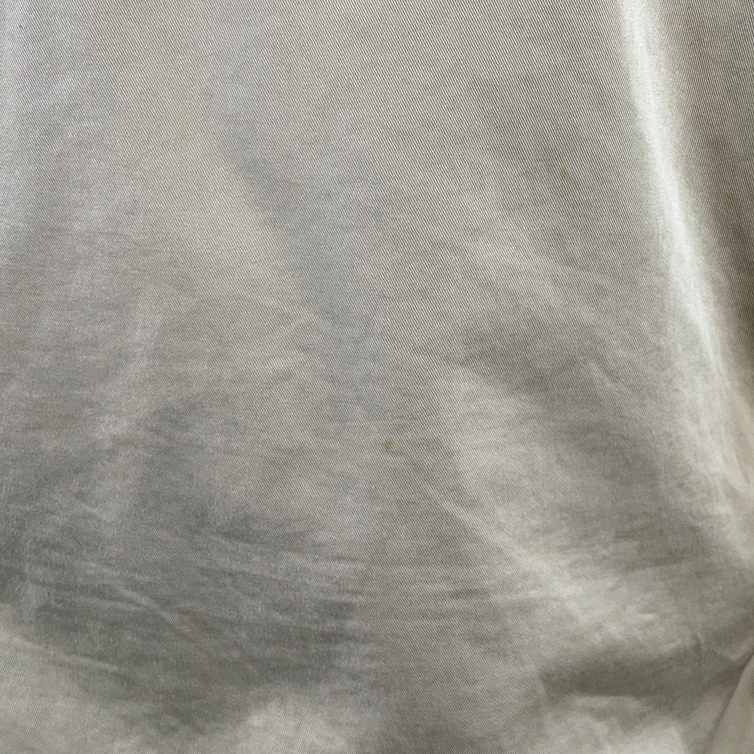 JUNYA WATANABE Size L Beige Twill Cotton Zip Up Jacket