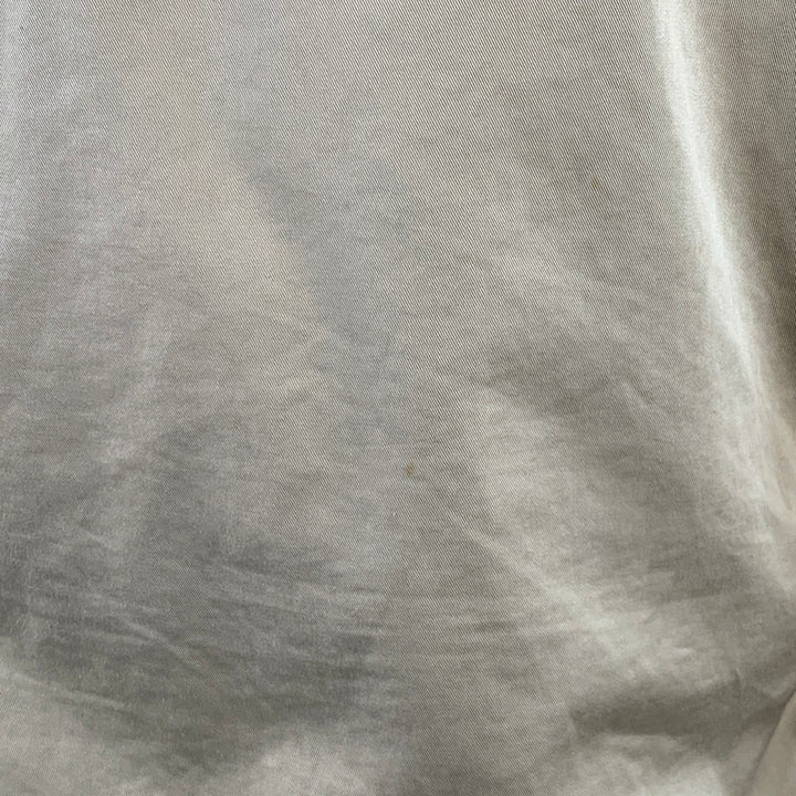 JUNYA WATANABE Size L Beige Twill Cotton Zip Up Jacket